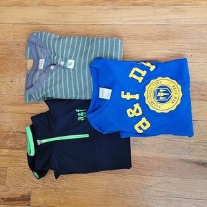 Abercrombie LS Shirts, Size Medium